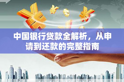 海安中国银行贷款全解析，从申请到还款的完整指南