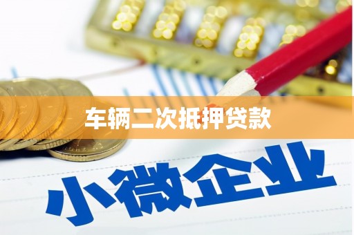 海安车辆二次抵押贷款
