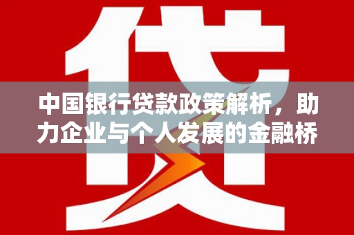 海安中国银行贷款政策解析，助力企业与个人发展的金融桥梁