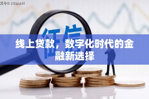 海安线上贷款，数字化时代的金融新选择