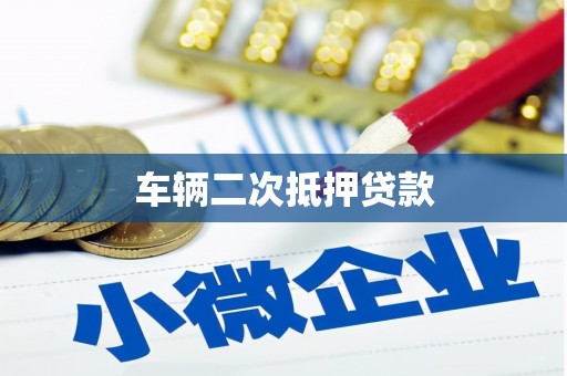 海安车辆二次抵押贷款