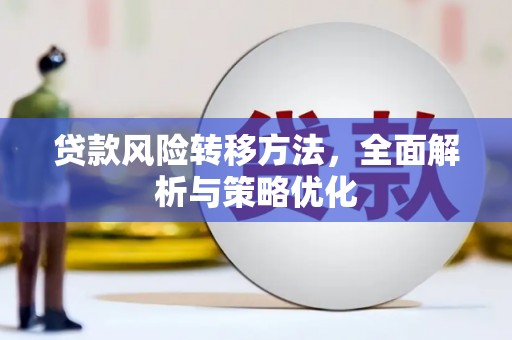 海安贷款风险转移方法，全面解析与策略优化
