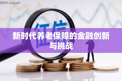 海安新时代养老保障的金融创新与挑战