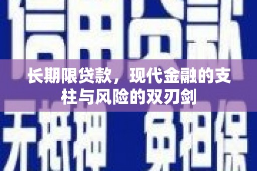 海安长期限贷款，现代金融的支柱与风险的双刃剑