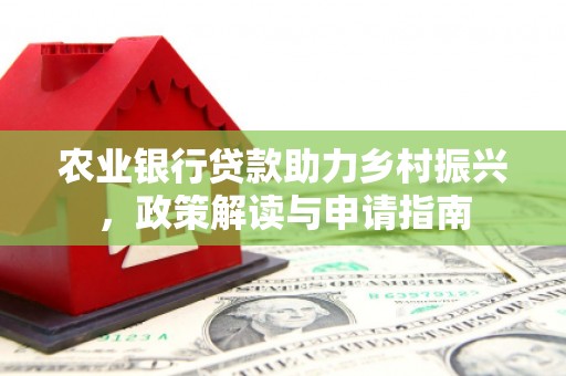 海安农业银行贷款助力乡村振兴，政策解读与申请指南