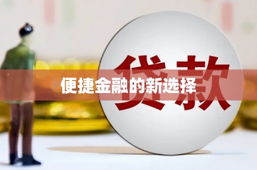 海安便捷金融的新选择