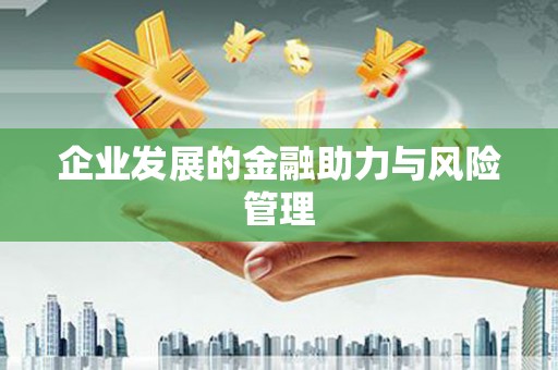海安企业发展的金融助力与风险管理