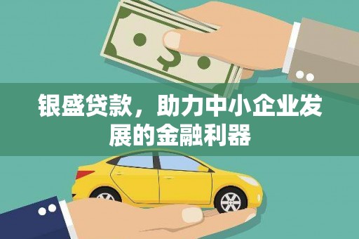 海安银盛贷款，助力中小企业发展的金融利器