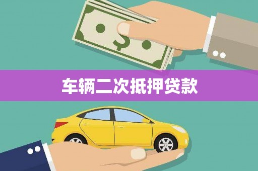 海安车辆二次抵押贷款