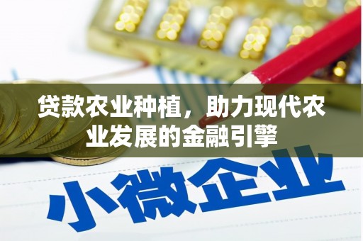 海安贷款农业种植，助力现代农业发展的金融引擎