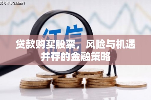 海安贷款购买股票，风险与机遇并存的金融策略