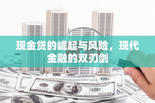 海安现金贷的崛起与风险，现代金融的双刃剑