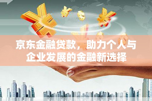 海安京东金融贷款，助力个人与企业发展的金融新选择