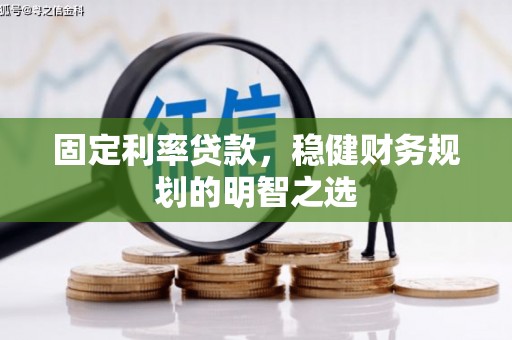 海安固定利率贷款，稳健财务规划的明智之选