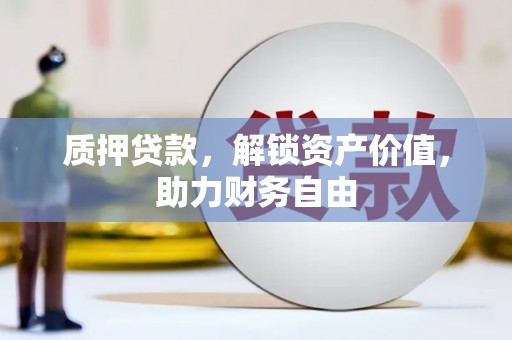 海安质押贷款，解锁资产价值，助力财务自由