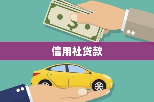 海安信用社贷款