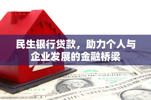 海安民生银行贷款，助力个人与企业发展的金融桥梁
