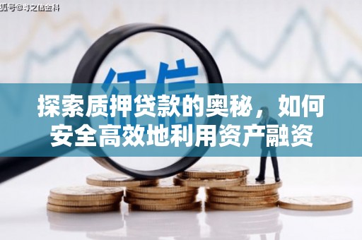 海安探索质押贷款的奥秘，如何安全高效地利用资产融资