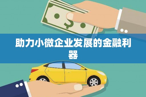 海安助力小微企业发展的金融利器
