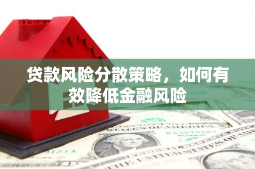 海安贷款风险分散策略，如何有效降低金融风险