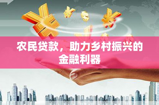 海安农民贷款，助力乡村振兴的金融利器