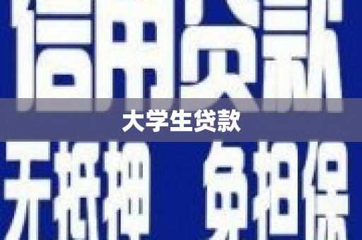海安大学生贷款