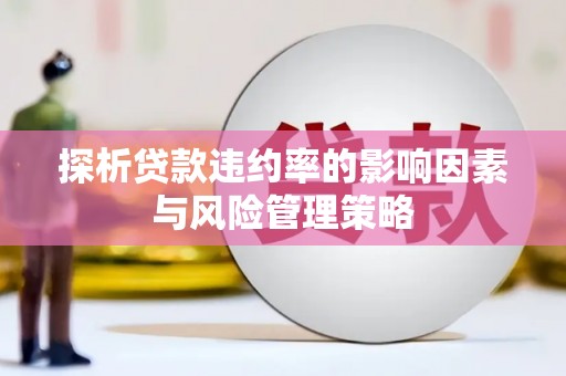 海安探析贷款违约率的影响因素与风险管理策略