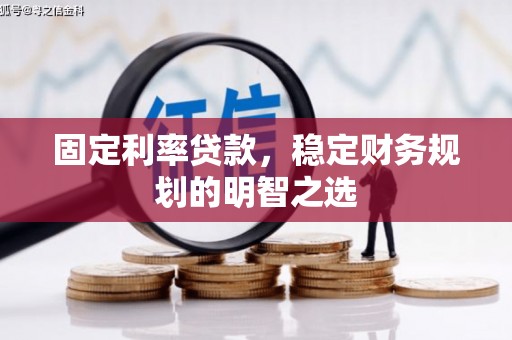 海安固定利率贷款，稳定财务规划的明智之选