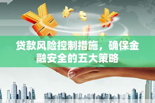 海安贷款风险控制措施，确保金融安全的五大策略