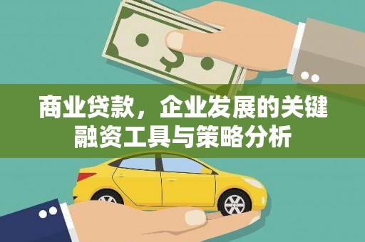 海安商业贷款，企业发展的关键融资工具与策略分析