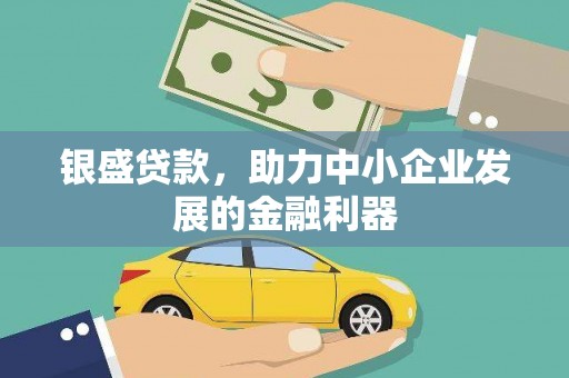 海安银盛贷款，助力中小企业发展的金融利器