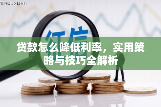 海安贷款怎么降低利率，实用策略与技巧全解析