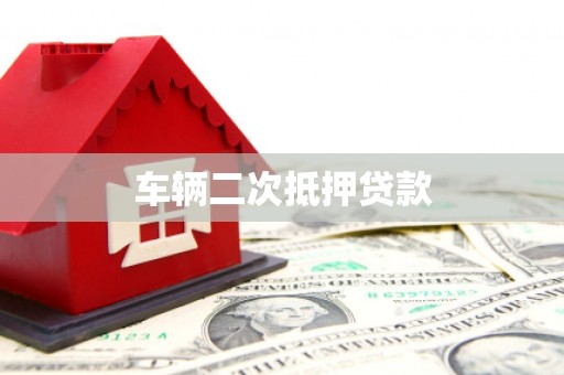 海安车辆二次抵押贷款