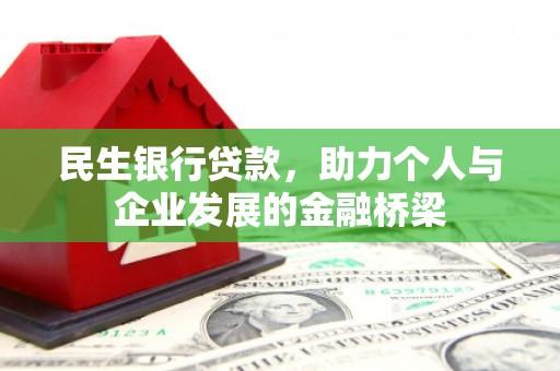 海安民生银行贷款，助力个人与企业发展的金融桥梁