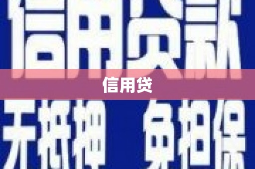 海安信用贷