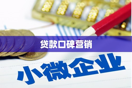 海安贷款口碑营销