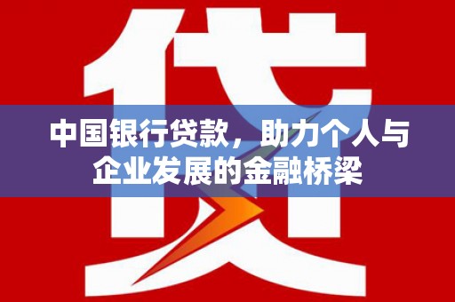 海安中国银行贷款，助力个人与企业发展的金融桥梁