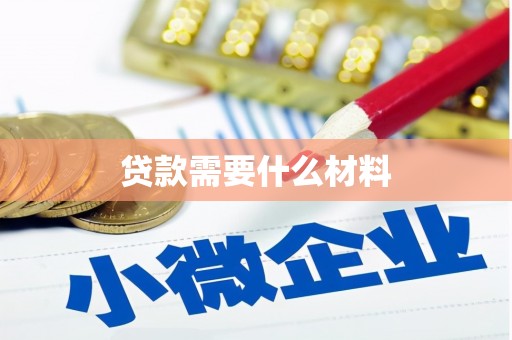 海安贷款需要什么材料
