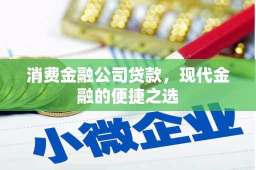海安消费金融公司贷款，现代金融的便捷之选
