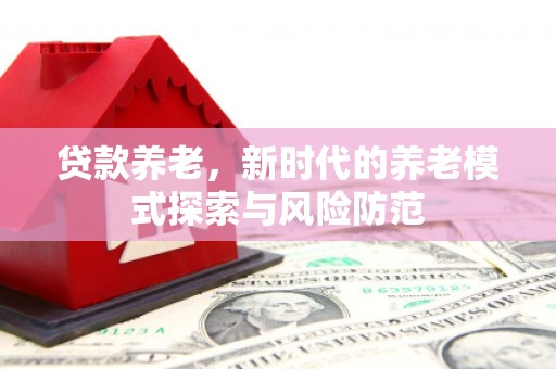 海安贷款养老，新时代的养老模式探索与风险防范