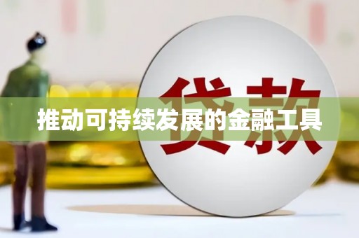 海安推动可持续发展的金融工具