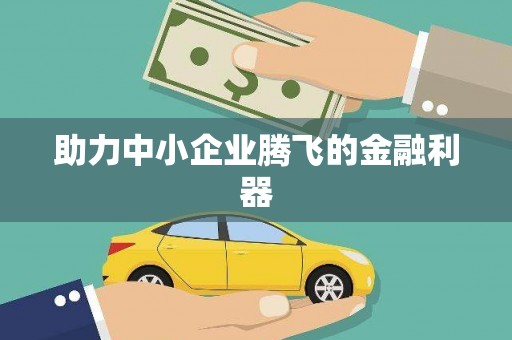 海安助力中小企业腾飞的金融利器